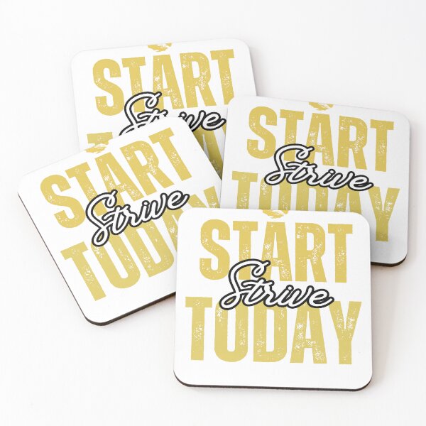 Item preview, Start Today – Strive to Become the Best | Motivational T-Shirt designed and sold by GJH7 Inspired.