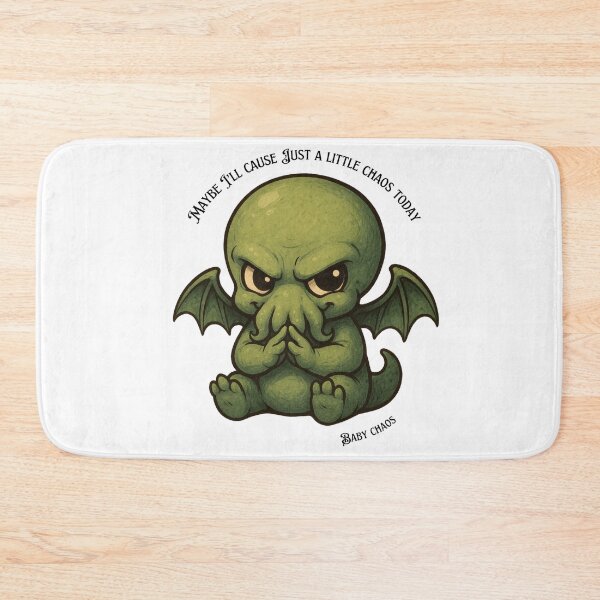 Item preview, Maybe I’ll Cause Just a Little Chaos Today – Baby Cthulhu Design designed and sold by GaggleOfGhosts.