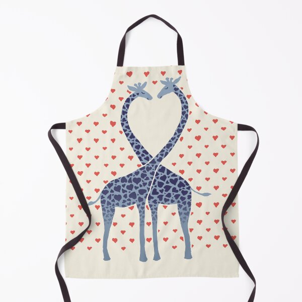 Item preview, Giraffes in Love - A Valentine's Day Illustration designed and sold by micklyn.