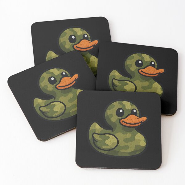 Item preview, Camo Rubber Duck Military Camouflage Vintage Camo Hunting Outdoors Boys Kids designed and sold by BornBorn.