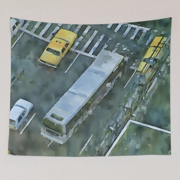 Item preview, Bus Burial designed and sold by RCWatercolours.