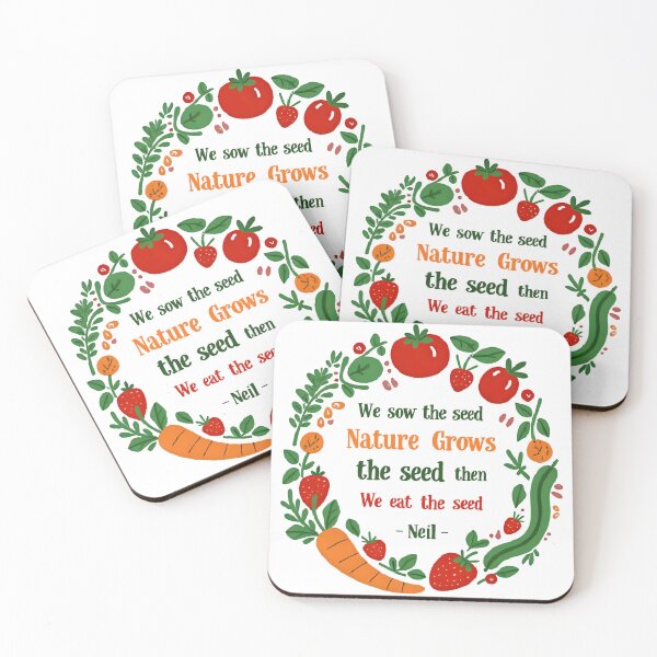 Item preview, Hippie Neil Garden Quote designed and sold by mwb1274.