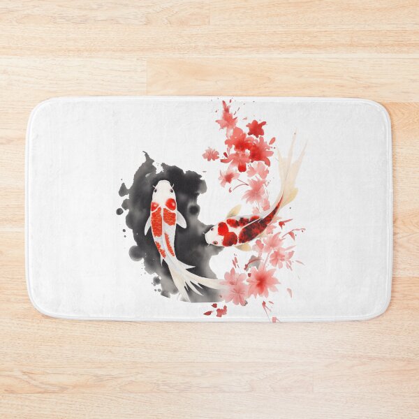Item preview, Koi Fish With Cherry Blossom,Yin&Yang designed and sold by xiao xuans.