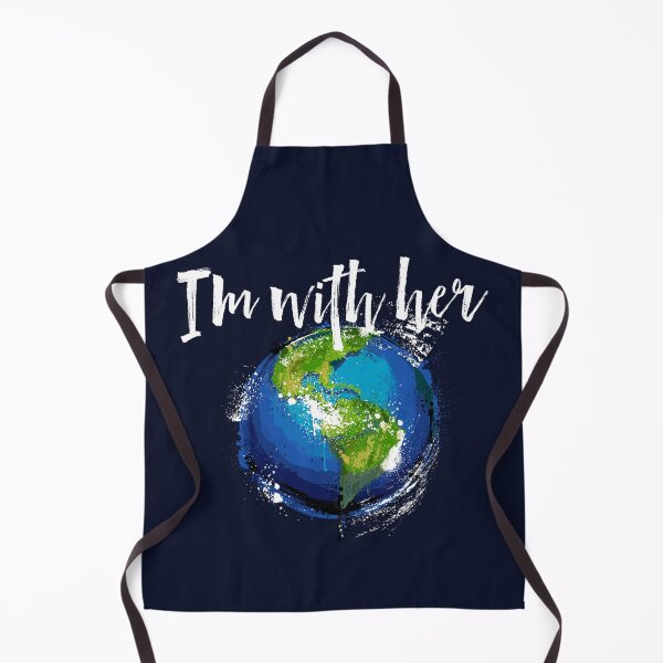 Item preview, I’m With Her Splash-Paint Earth Day Environmental Activism Graphic designed and sold by HappyResistance.