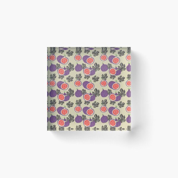 Item preview, Figs | Edible Garden | Abstract Fruit Pattern designed and sold by slavitriart.