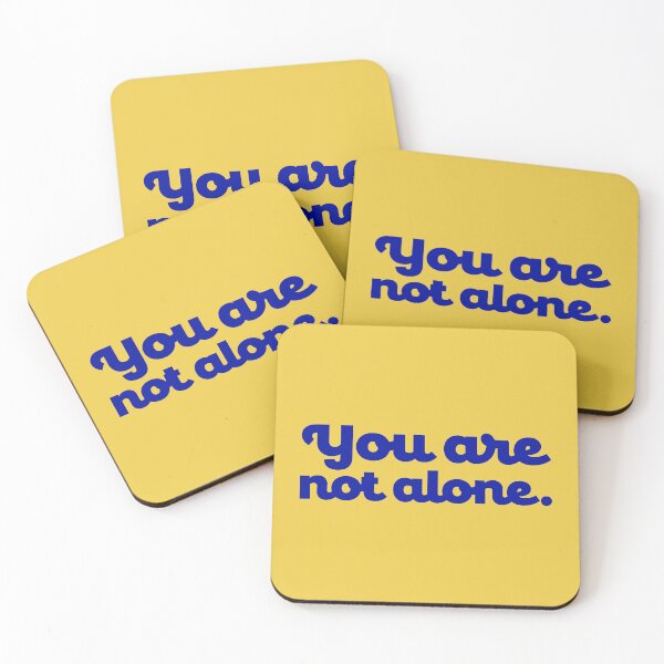 Item preview, You Are Not Alone - Royal Blue designed and sold by sillyjess.