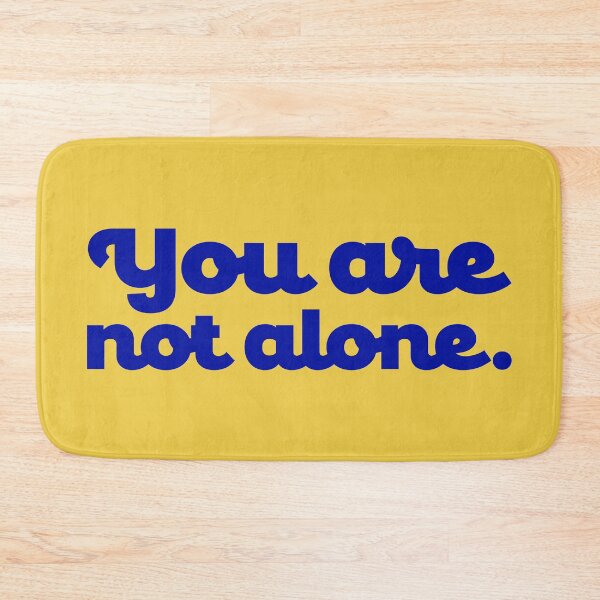 Item preview, You Are Not Alone - Royal Blue designed and sold by sillyjess.