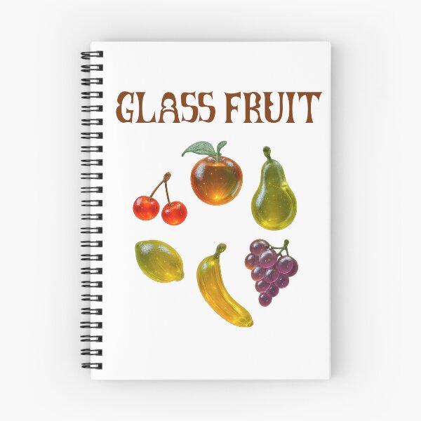 Item preview, Glass Fruit - Cherry, Peach, Pear, Lemon, Banana, Grapes designed and sold by Frutiger Aero Soft Club.
