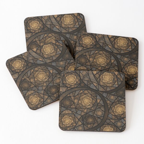 Item preview, Fractal Stone designed and sold by Kaleidoscope Print.