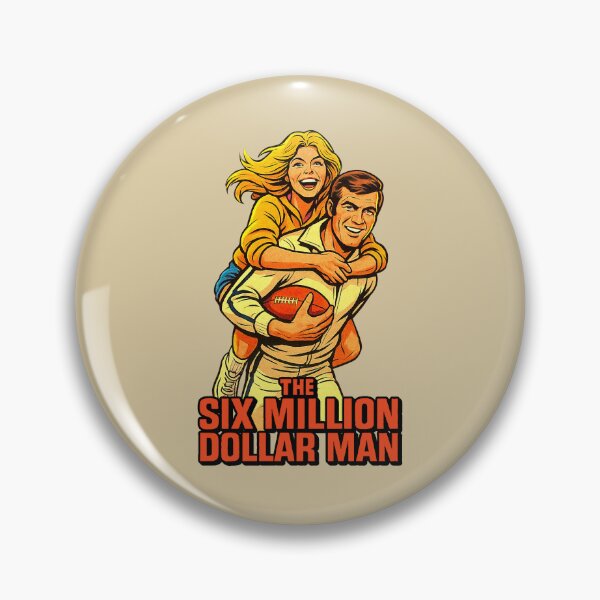 Item preview, Lee Majors and Farrah Fawcett Bionic Couple designed and sold by unfamouzzz.