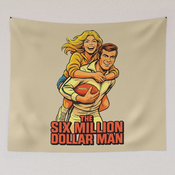 Item preview, Lee Majors and Farrah Fawcett Bionic Couple designed and sold by unfamouzzz.