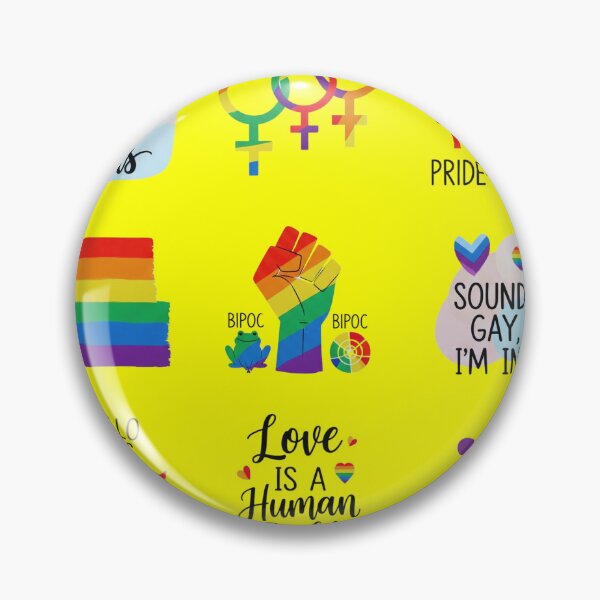 Item preview, Pride Month Stickers - Love is a Human Right designed and sold by RehanInkDesigns.