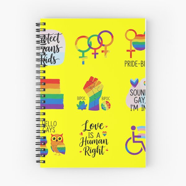 Item preview, Pride Month Stickers - Love is a Human Right designed and sold by RehanInkDesigns.