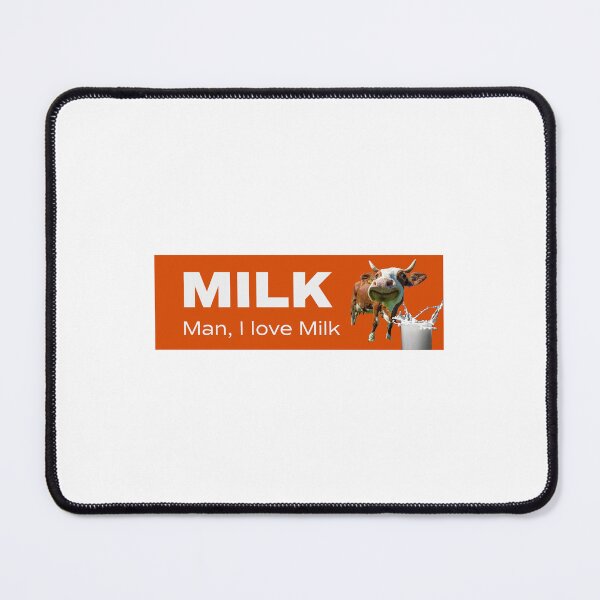 Item preview, Man, I love milk designed and sold by ikketegnehanne.