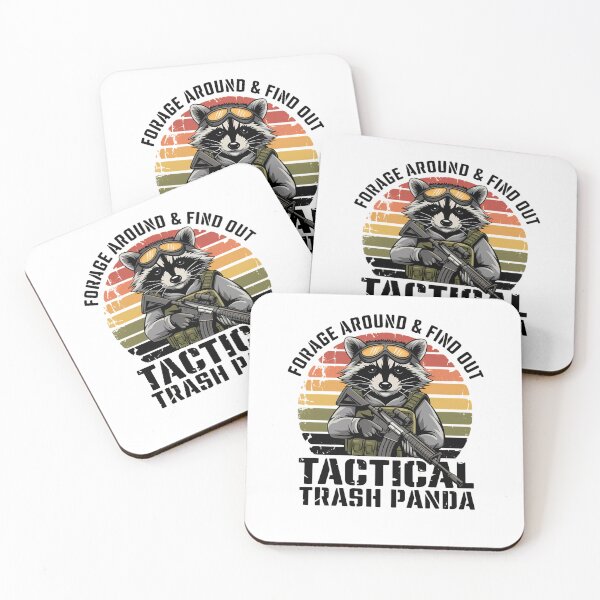 Item preview, Forage Around & Find Out Tactical Trash Panda Funny Raccoon  designed and sold by BornBorn.