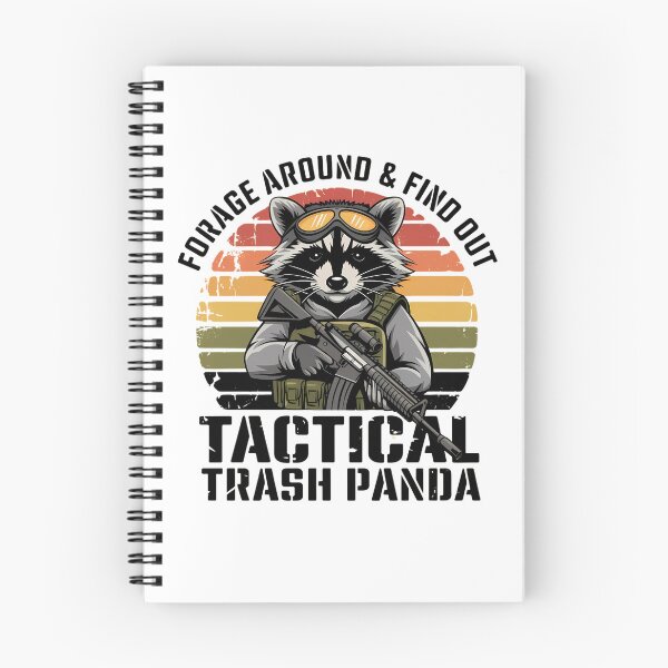 Item preview, Forage Around & Find Out Tactical Trash Panda Funny Raccoon  designed and sold by BornBorn.