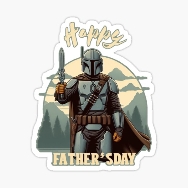 Best Dad in the Galaxy Sticker