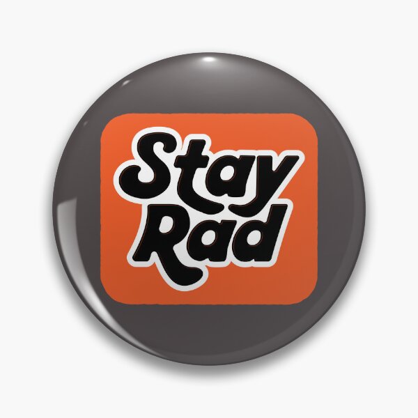 Item preview, Retro-Inspired Stay Rad Typography designed and sold by trepiu.