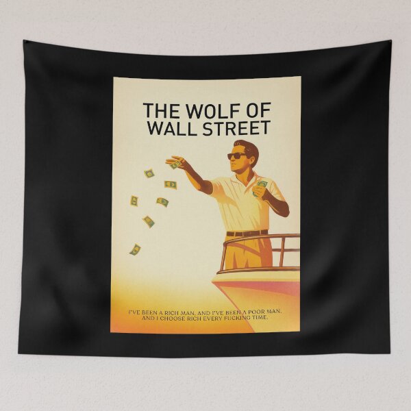 Item preview, The Wolf of Wall Street Fan Art designed and sold by Enea Kelo.