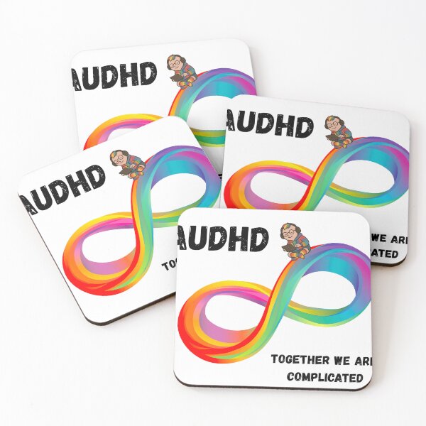 Item preview, AuDHD together we are complicated  designed and sold by Neurobendy-Bean.