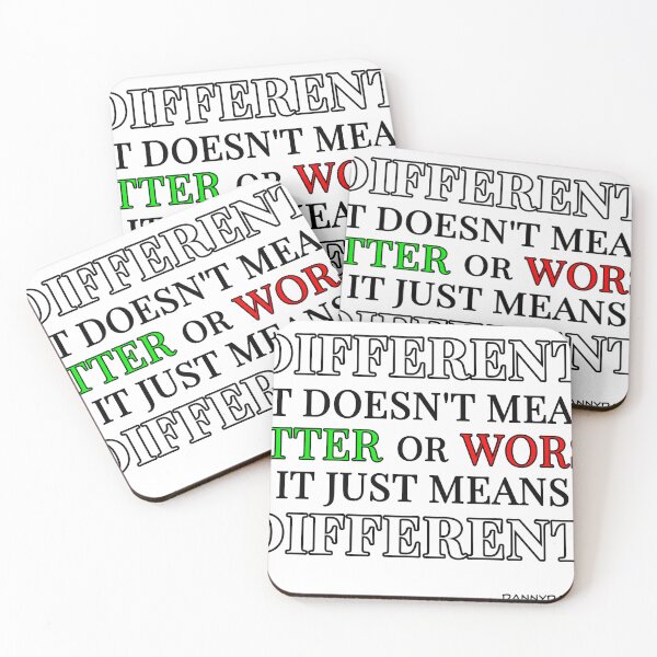 Item preview, It Just Means Different! designed and sold by DannyDamage.
