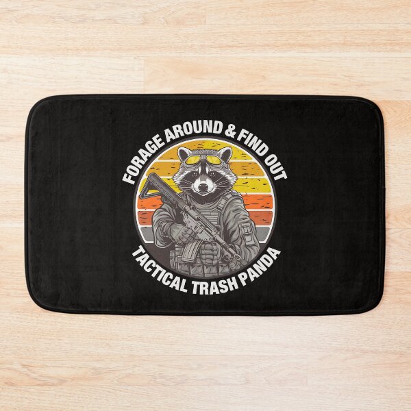 Item preview, Gift Forage Around & Find Out Tactical Trash Panda Funny Raccoon  designed and sold by BornBorn.