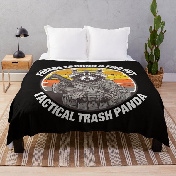 Item preview, Gift Forage Around & Find Out Tactical Trash Panda Funny Raccoon  designed and sold by BornBorn.