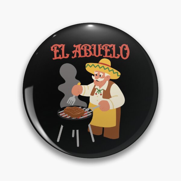 Item preview, El Abuelo Grilling Grandpa Mexican  designed and sold by Colorfulman.