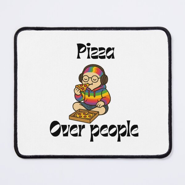 Item preview, Pizza over people  designed and sold by Neurobendy-Bean.