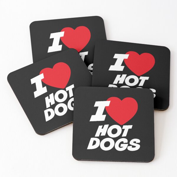 Item preview, I love hot dogs designed and sold by PaulSDesign.