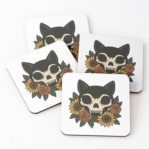 Item preview, Floral Feline Afterlife designed and sold by FBA.