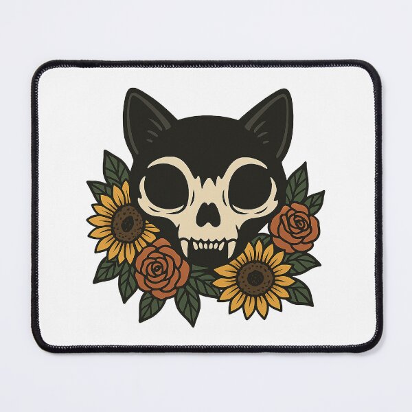 Item preview, Floral Feline Afterlife designed and sold by FBA.