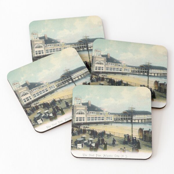 Item preview, 1910 A View of Atlantic City New Jersey designed and sold by historicimage.