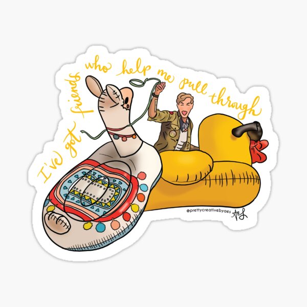 Item preview, Help Me Pull Through - La La Llama designed and sold by AM Inspired.
