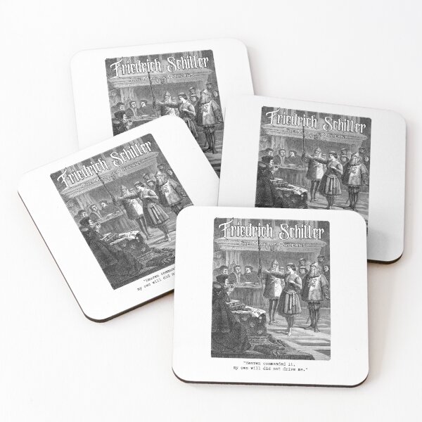 Item preview, Quote from 'The Mail of Orleans' by Friedrich Schiller designed and sold by Filologica.