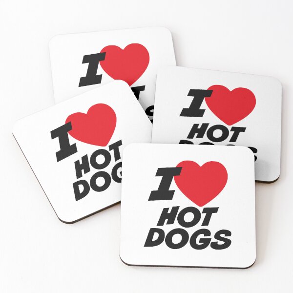 Item preview, I love hot dogs designed and sold by PaulSDesign.