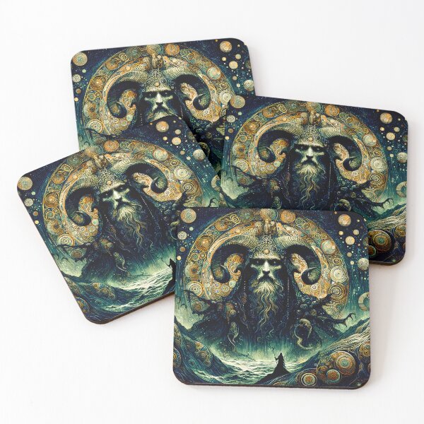 Item preview, Arawn of the Underworld | Celtic Mythology Wall Art  designed and sold by Stoneflower-Art.