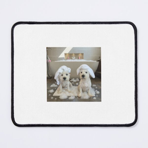 Item preview, Westie bath time designed and sold by misslouiselucy.