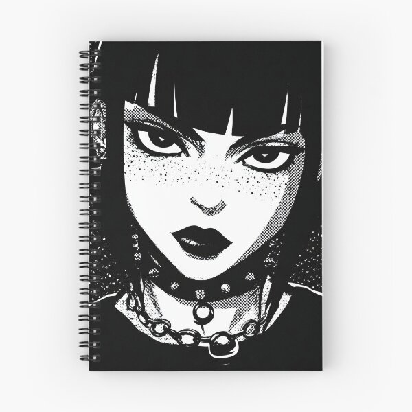 Item preview, Punk Spirit Anime Girl With Freckled Skin designed and sold by Piotrek0001.