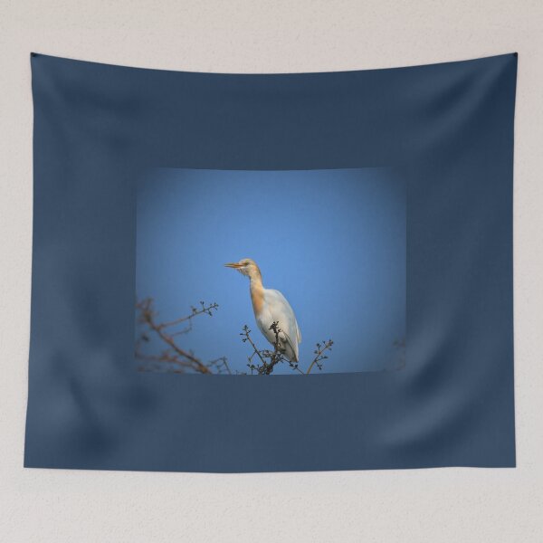 Item preview, Cattle Egret Stands Gracefully in Field designed and sold by WingsOfWonders.