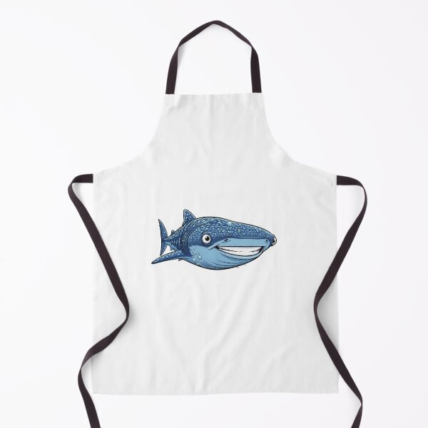Item preview, Friendly Whale Shark Cartoon designed and sold by unique_print_vibes.