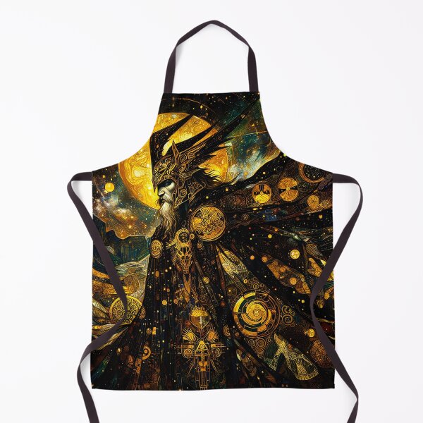 Item preview, The Cloak of Odin | Norse Mythology Wall Art  designed and sold by Stoneflower-Art.