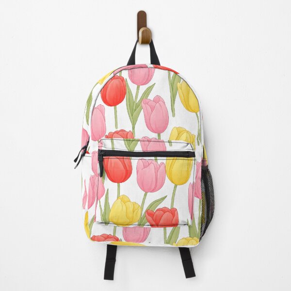 Item preview, Pastel Tulip Fields Seamless Pattern | Feminine Spring Summer Floral Design 2025 designed and sold by Ojo de Lilith.