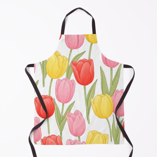 Item preview, Pastel Tulip Fields Seamless Pattern | Feminine Spring Summer Floral Design 2025 designed and sold by  Ojo de Lilith.