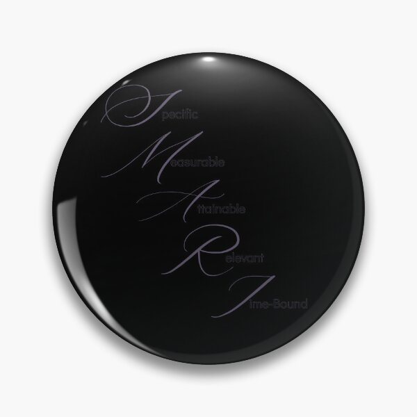 Item preview, Smart Goals Design - Black designed and sold by Snowroseblossom.