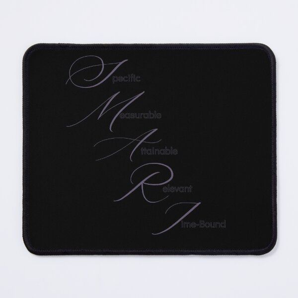 Item preview, Smart Goals Design - Black designed and sold by Snowroseblossom.