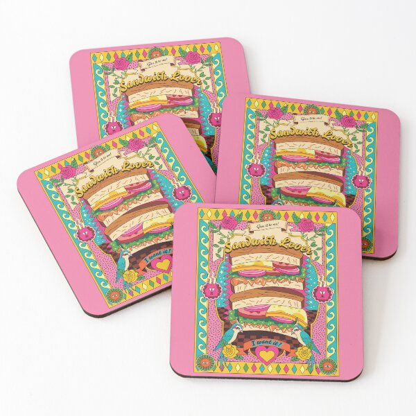 Item preview, Sandwich lover - Bold pop art food illustration designed and sold by Webstudio  2Amigos.