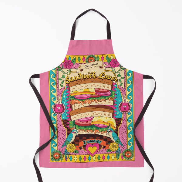 Item preview, Sandwich lover - Bold pop art food illustration designed and sold by Webstudio 2Amigos.