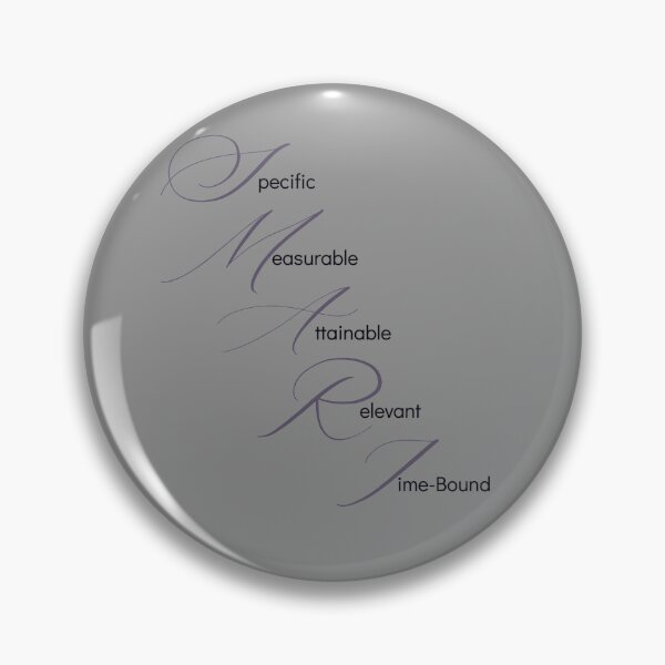 Item preview, Smart Goals Design - Grey designed and sold by Snowroseblossom.