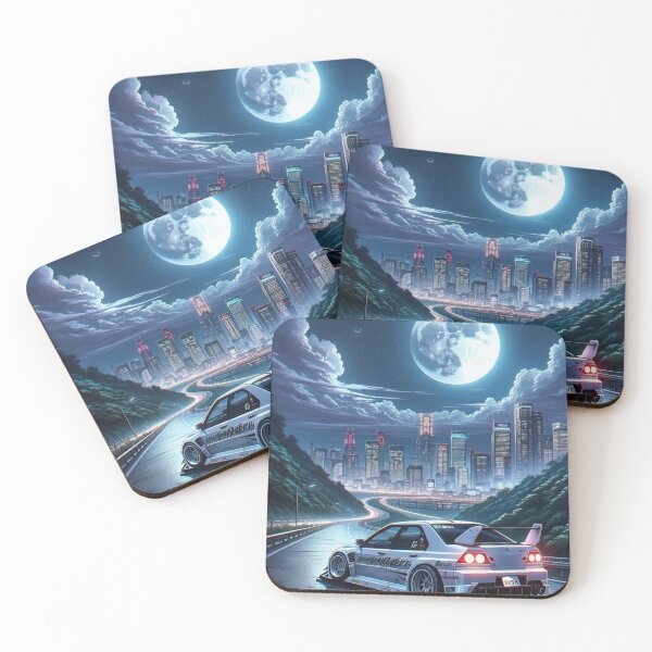 Item preview, skutshyu, evo lancer, night drive designed and sold by SKUTSHYU.
